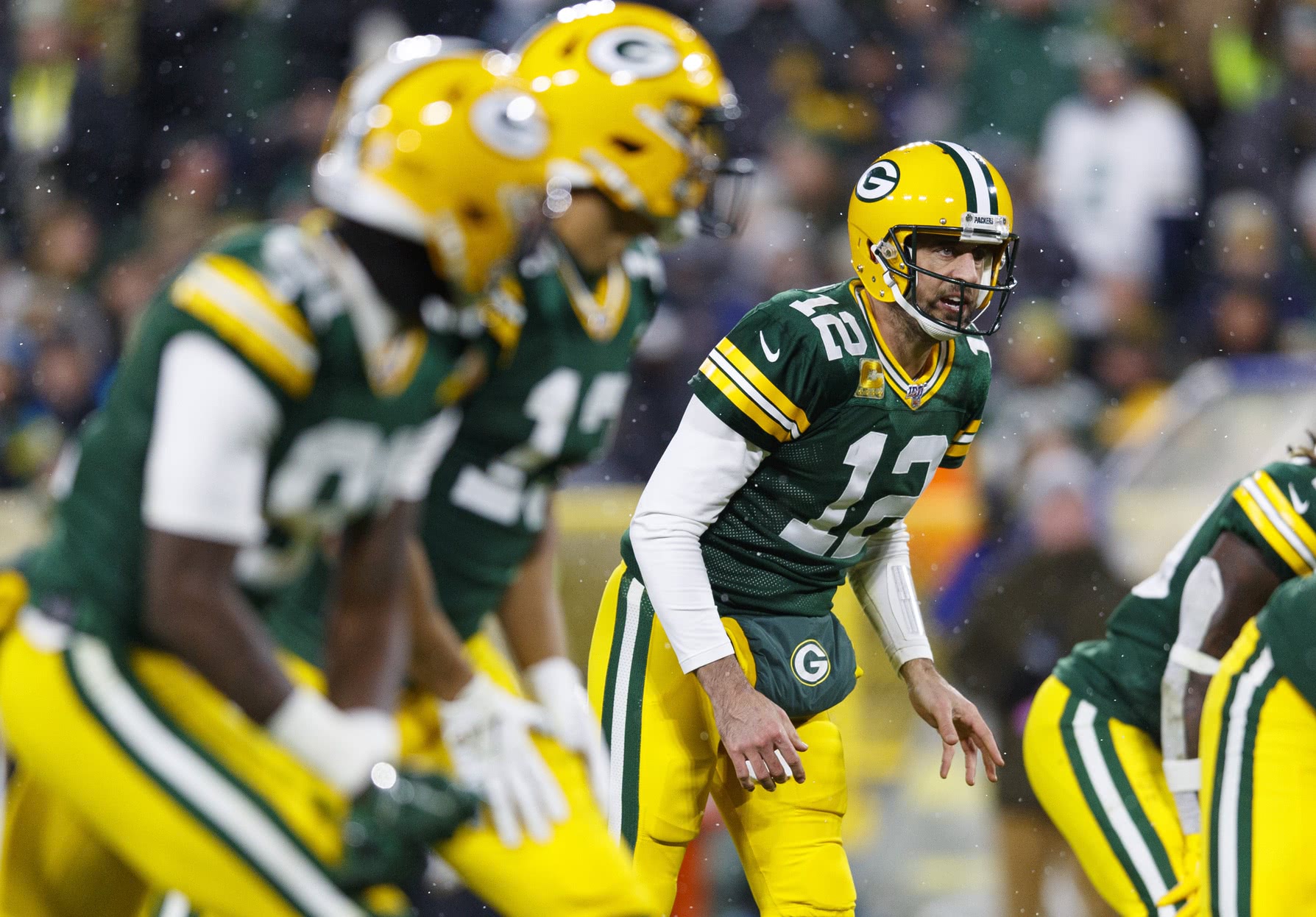 Green Bay Packers vann loppet med springande vakter